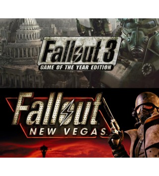 Fallout 3 GOTY + Fallout New Vegas Steam Key EUROPE